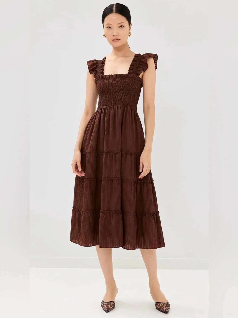 brown hill house dress The Scarlett Nap Dress